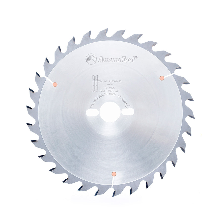 Amana Tool 10 in /30T Ripping ATB 30mm Bore 610300-30
