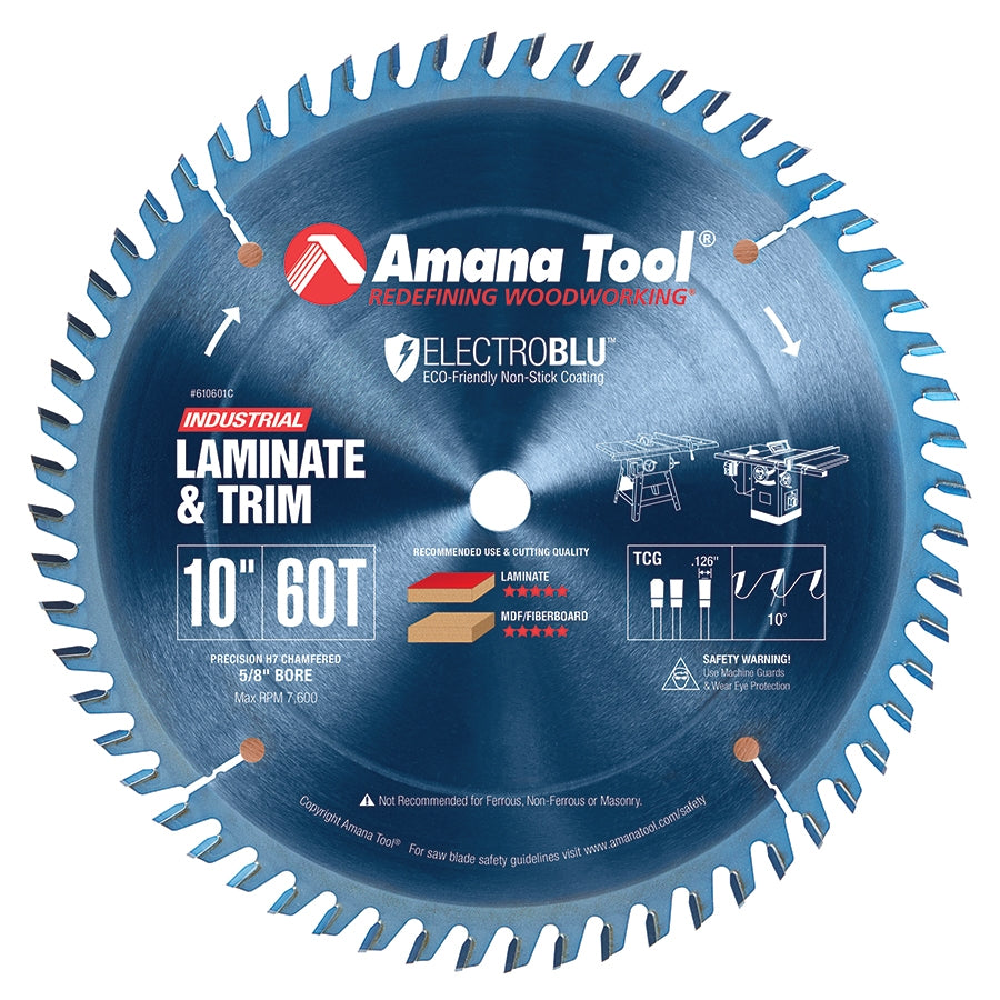 Amana Tool 10 in /60T Cut-Off Saw T.C.G. 610601C