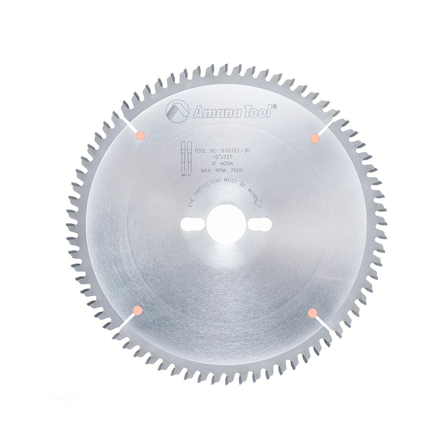 Amana Tool 10 in /72T M-TCG Solid Surface 610721-30