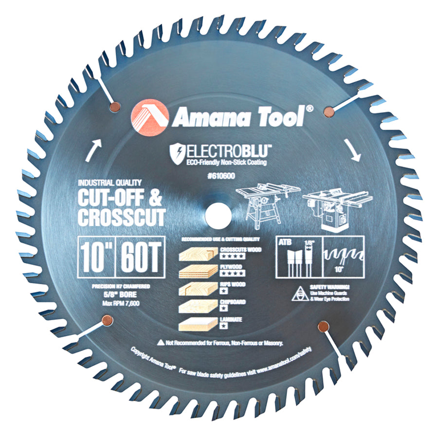 Amana Tool 10 in /60T Cut-Off Saw A.T.B. 610600C