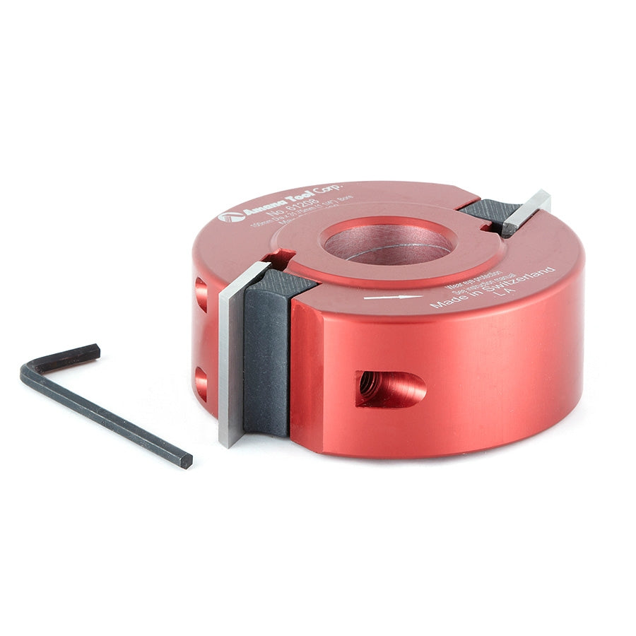 Amana Tool Aluminum Shaper 100mm/1-1/4 in Bore 61208