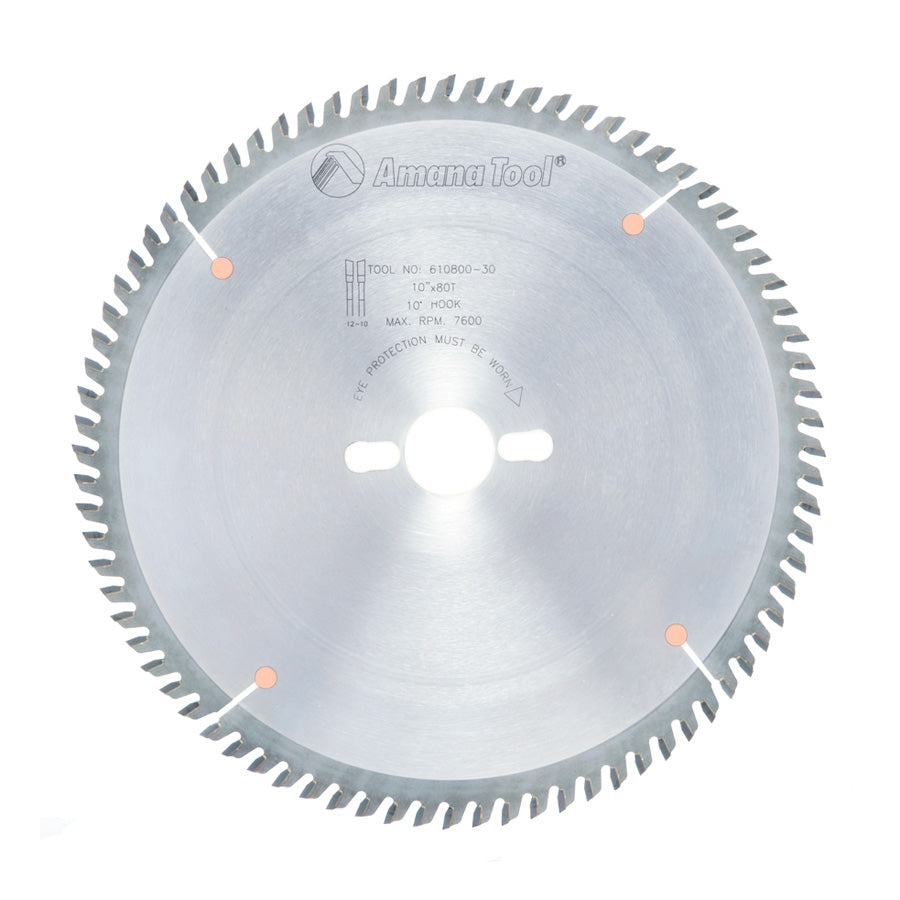 Amana Tool 10 in /80T Trim A.T.B. 30mm Bore 610800-30