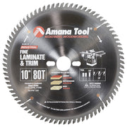 Amana Tool 10 in /80T Trim Saw TCG 30mm Bore 610801-30