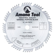 Amana Tool 12 in /60T Combination Grind 612604