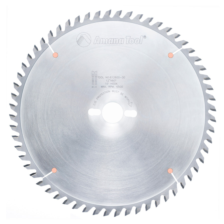 Amana Tool 12 in /60T Cut-Off ATB 30mm Bore 612600-30