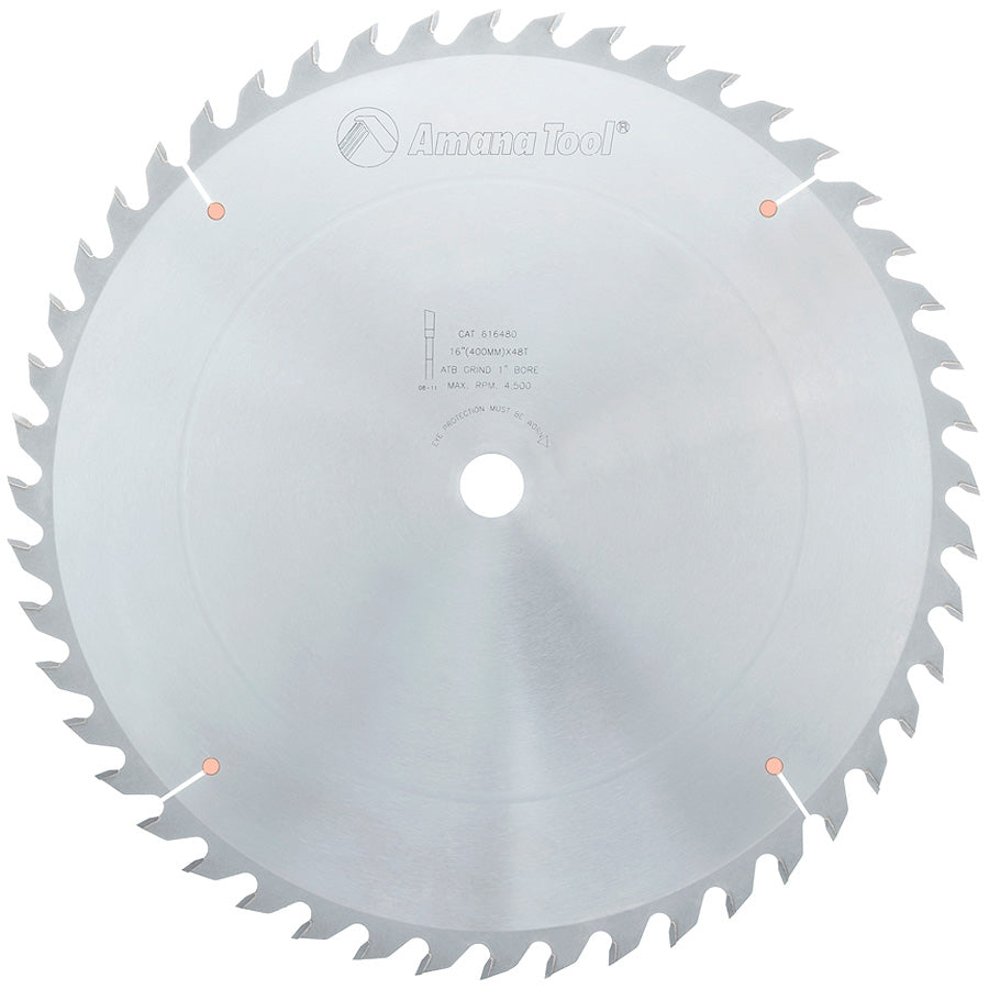 Amana Tool 16 in /48T Ripping A.T.B. Grind 616480