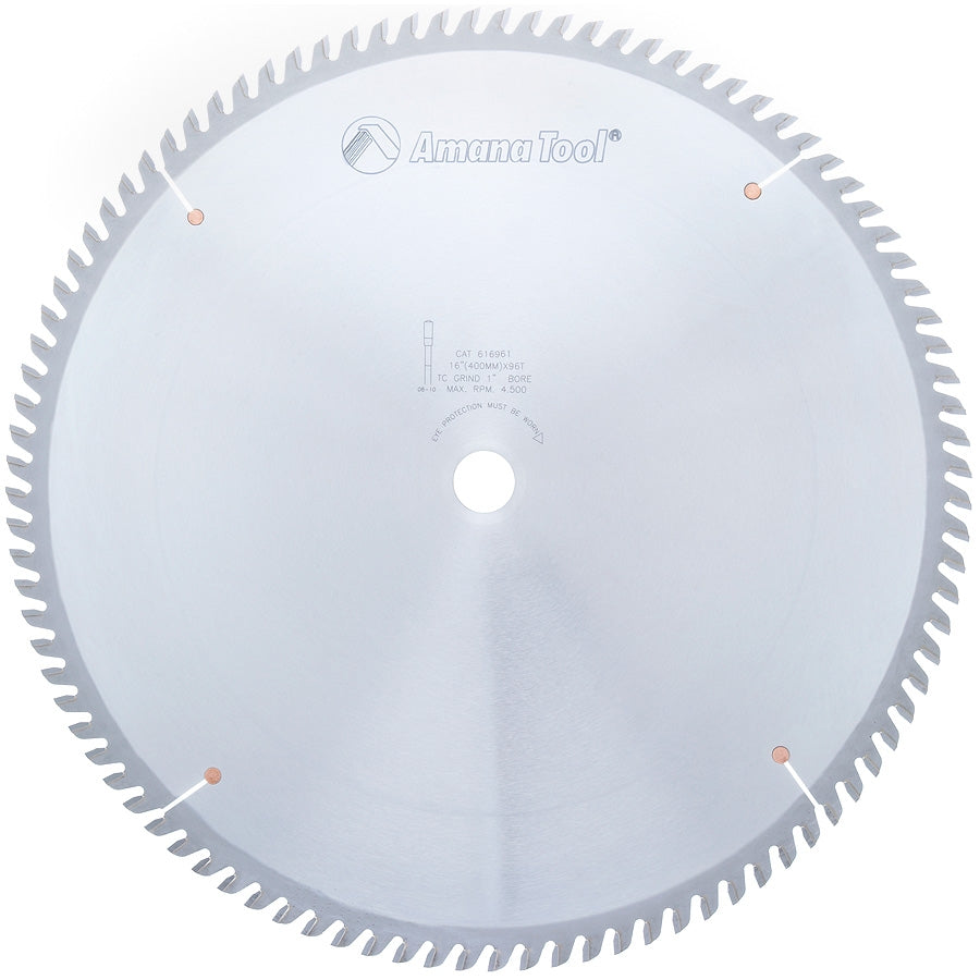 Amana Tool 16 in /96T Cut-Off Saw TCG Grind 616961