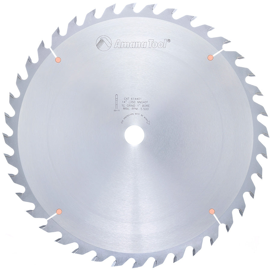 Amana Tool 14 in /40T Glue Line RIP TCG 1 in 614401