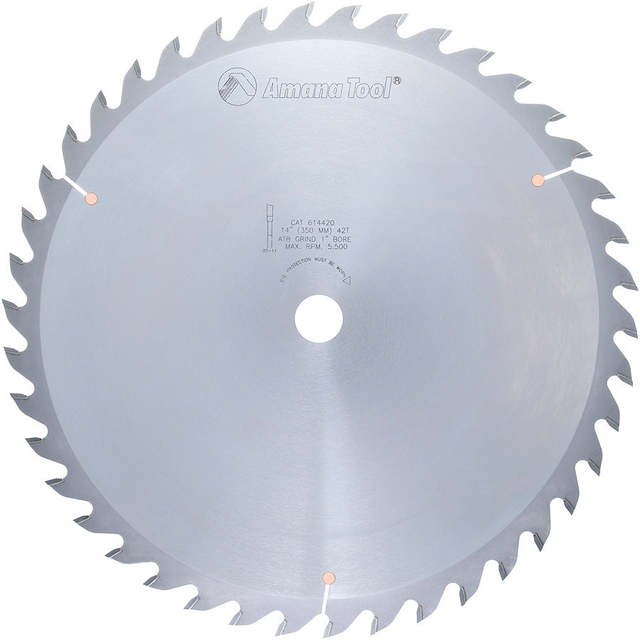 Amana Tool 14 in /42T Ripping A.T.B. Grind 614420