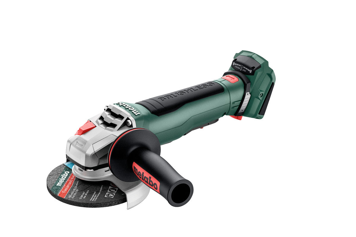 613059830, Metabo WPB 18 LT BL 11-125 QUICK 5 in. Brushless Cordless Angle Grinder
