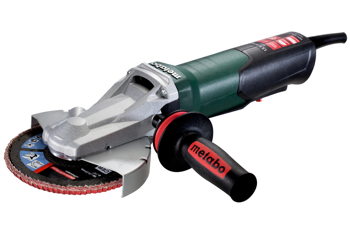 Metabo 6in Flat Head Grinder w/Non-Lock Paddle, Electronics, WEPF 15-150 Quick 613084420