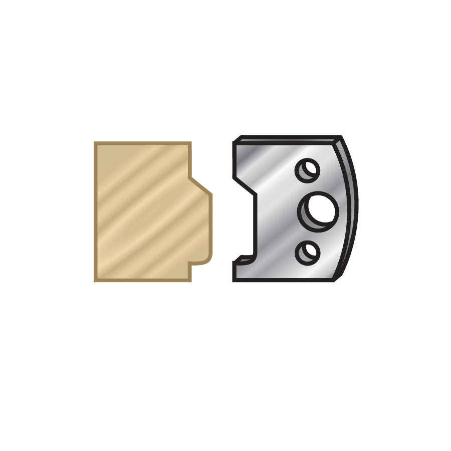 Amana Tool Pair 40mm Shaper Knives #F32 64F032