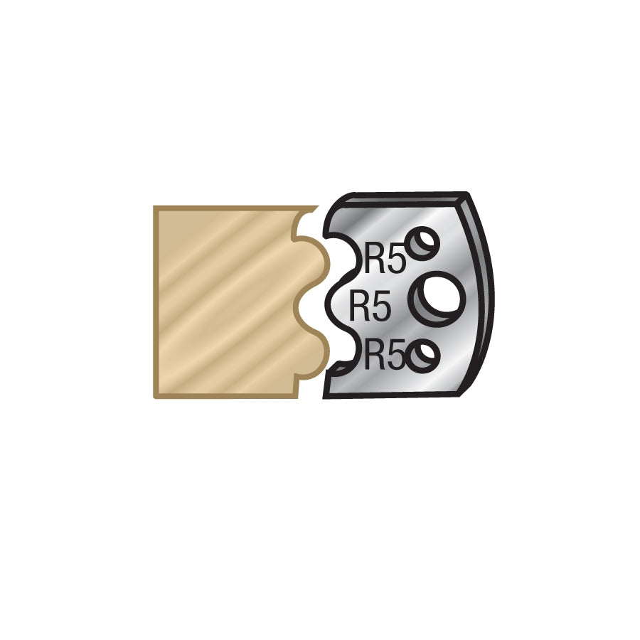 Amana Tool Pair 40mm Shaper Knives #F6 64F006