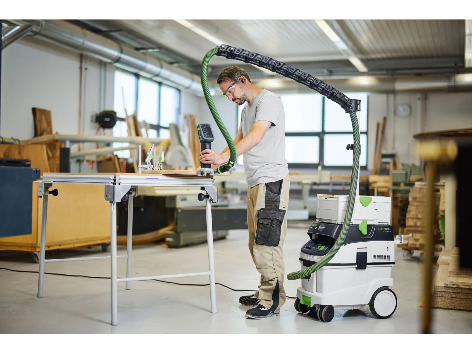 Festool Mobile Dust Extraction Boom Arm Set for CT 26 to CT 48 CT-ASA FLX J 578517