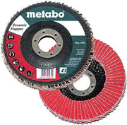 Metabo 6in CERAMIC FLAPPER 80 7/8 T27 FIBERGLASS - 10 Pack 629501000