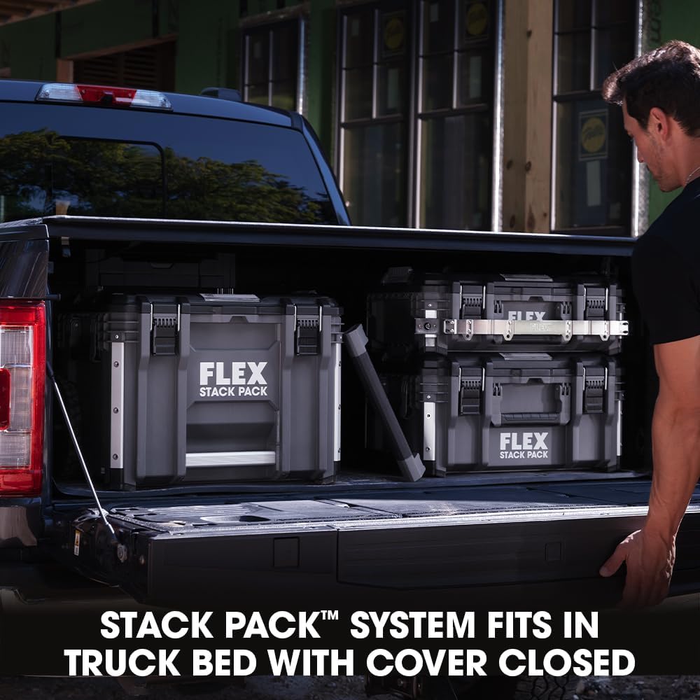 Flex Tools STACK PACK 3-Piece Storage System FSM1101-3