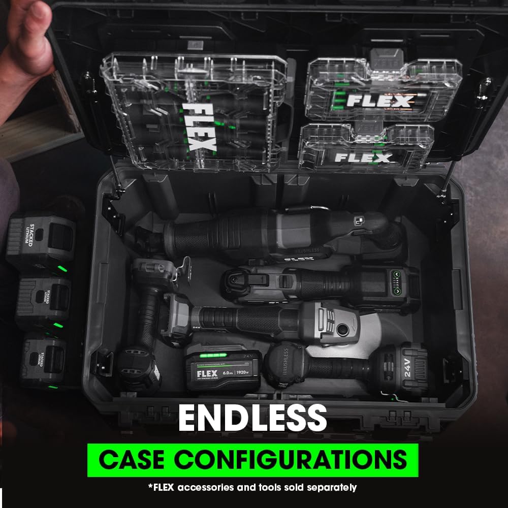 Flex Tools STACK PACK 3-Piece Storage System FSM1101-3