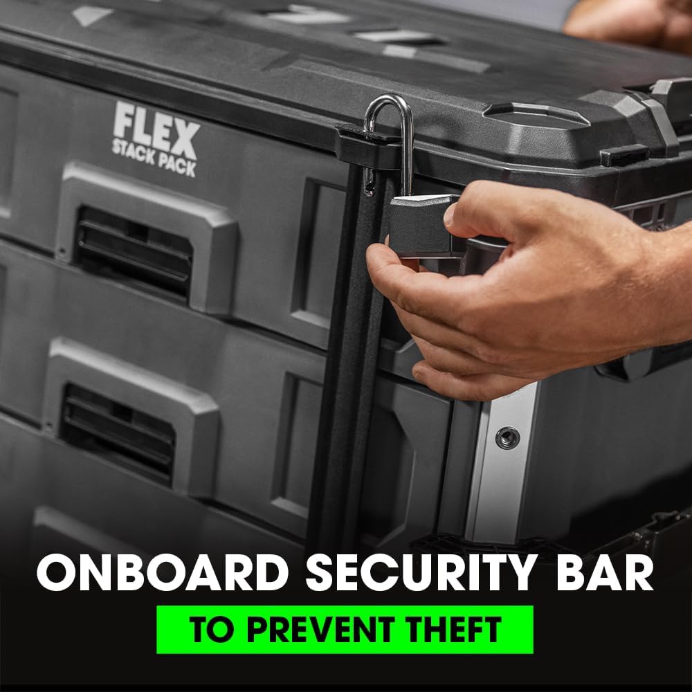 Flex Tools STACK PACK 3-Drawer Tool Box FS1105
