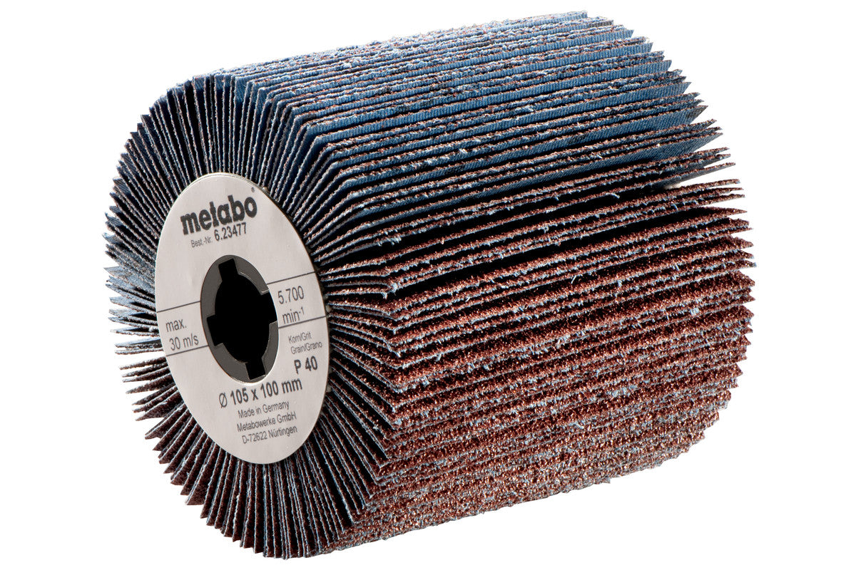 Metabo Burnishing  FLAP WHEEL - 4in x 4in - P 240 Grit 623482000