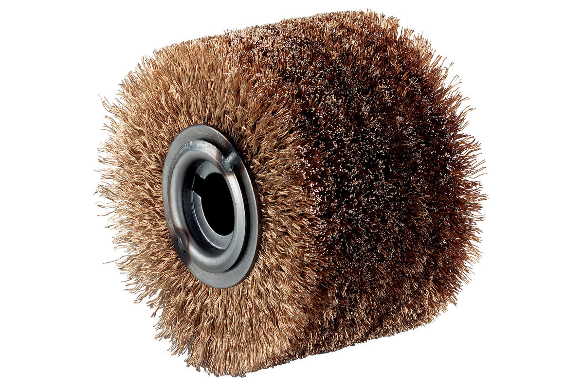 Metabo Steel Wire Wheel Brush, 4 X 2-3/4in 623501000