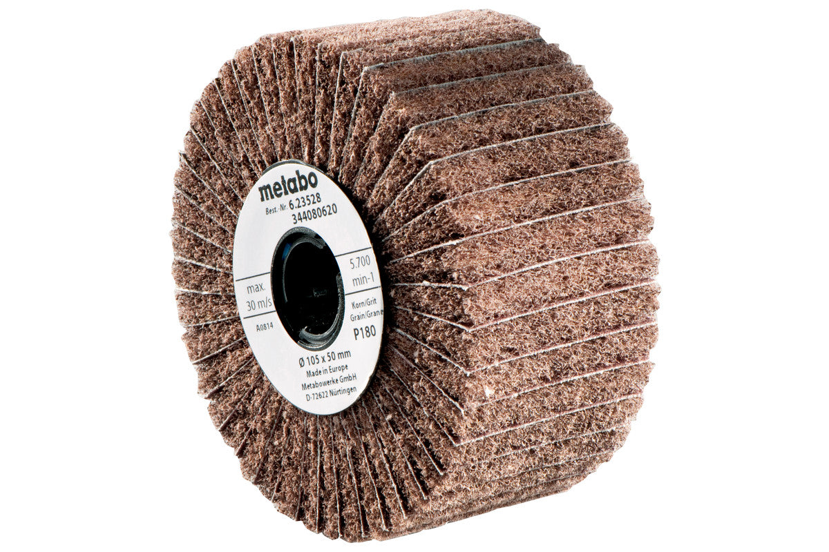 Metabo FLAP / NYLON WEB GRINDING WHEEL 105 X 100mm, P 80 Grit 623527000