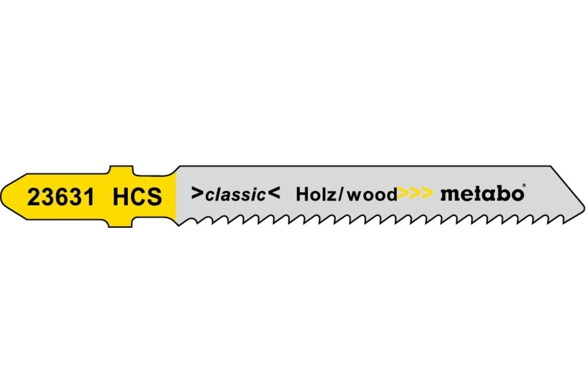 Metabo JIGSAW BLADE 51/2.0 MM - 5/pk 623631000