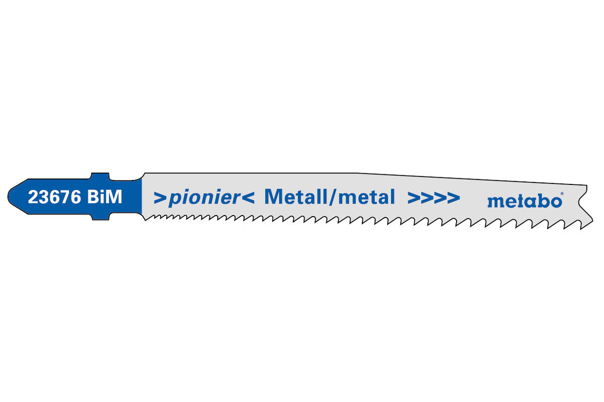 Metabo JIGSAW BLADE METAL, PIONEER, 74 MM - 5/pk 623676000