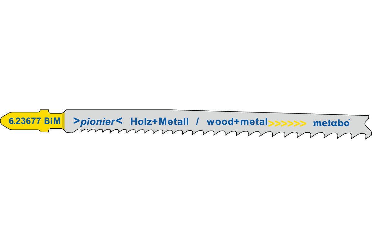Metabo JIGSAW BLADE, W-M, PIONEER, 106 MM - 5/pk 623677000