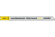 Metabo 3-1/2in 10T, WOOD, PROFESS. 82/2.5MM JIGSAW BLADE HCS 5pk 623943000