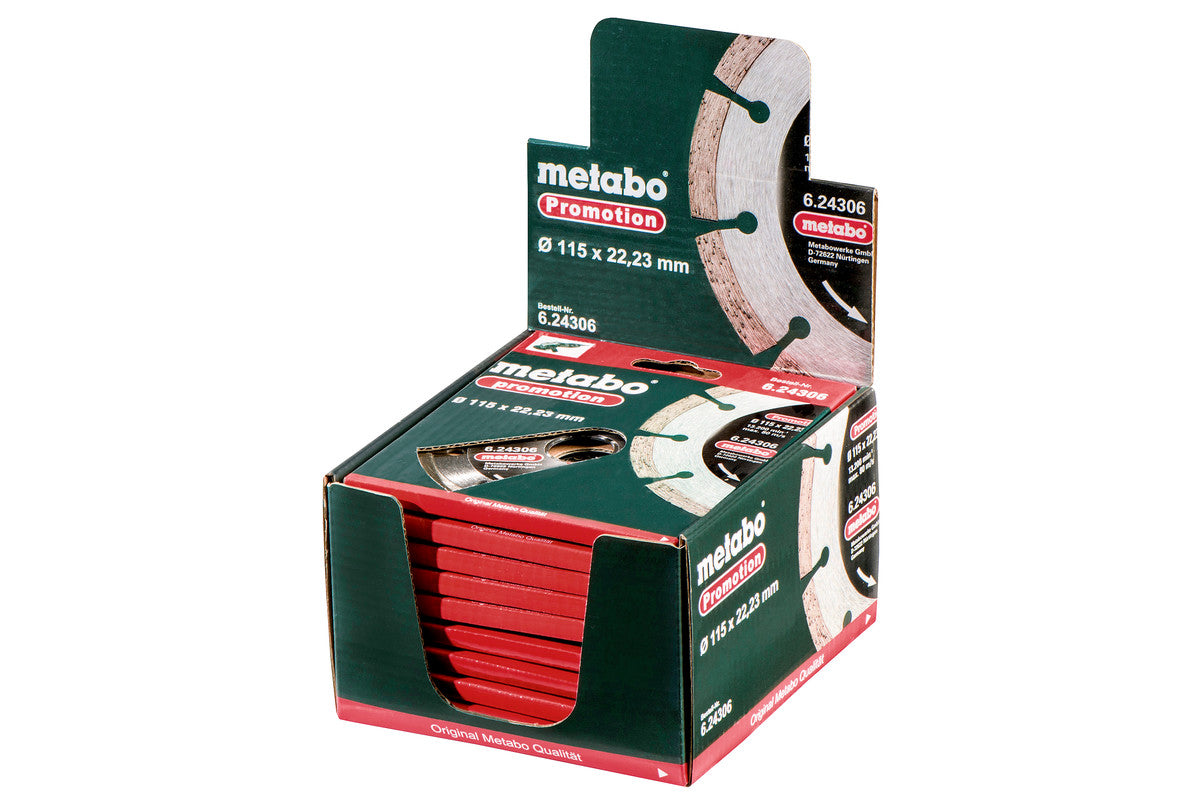 Metabo Diamond Cutting Disc  115X22.23 mm 624306000