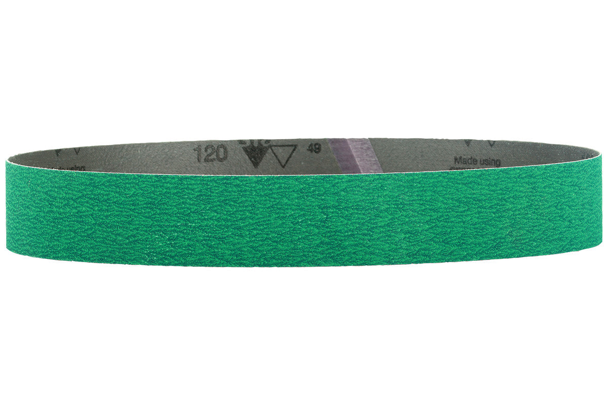 Metabo Sanding Belts, 1-9/16 X 30in, P120 Grit, CER, RBS 10pk 626310000