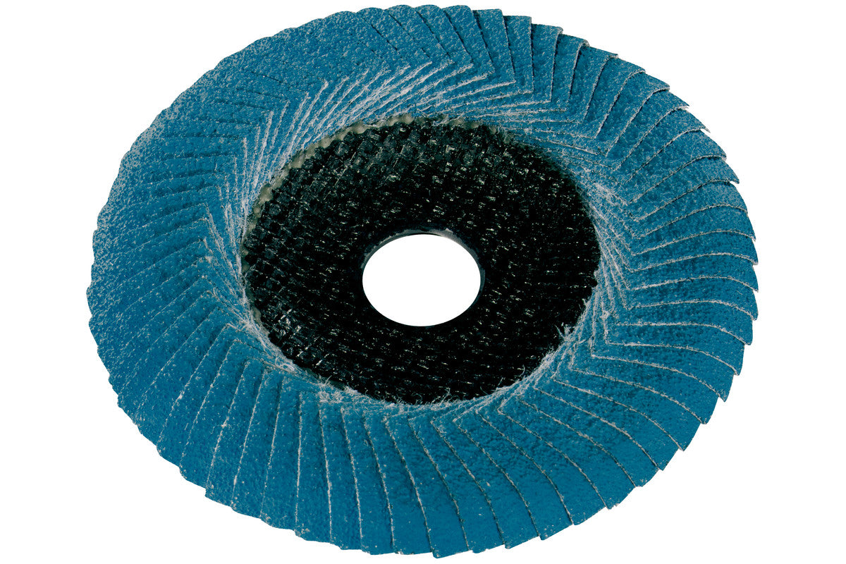 Metabo Flap Discs & Specialty Wheel 5in x 7/8in P80 Zirconia Convex - 10 Pack 626464000