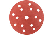 Metabo 50 Hook and Loop Sanding sheets 6in P120, Multihole 626678000