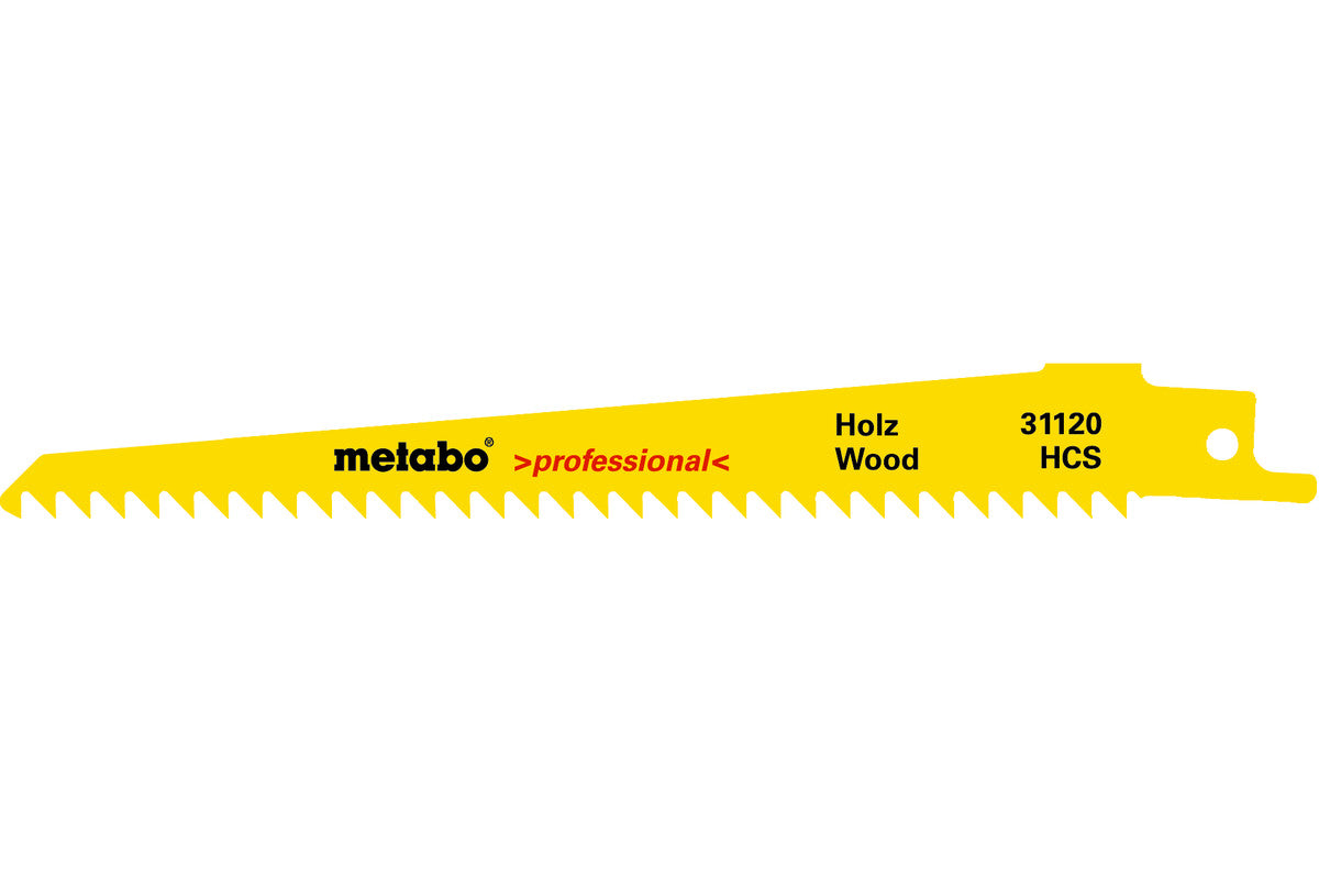 Metabo 6in .050 6TPI, RECIP BLADE 5pk 631470000
