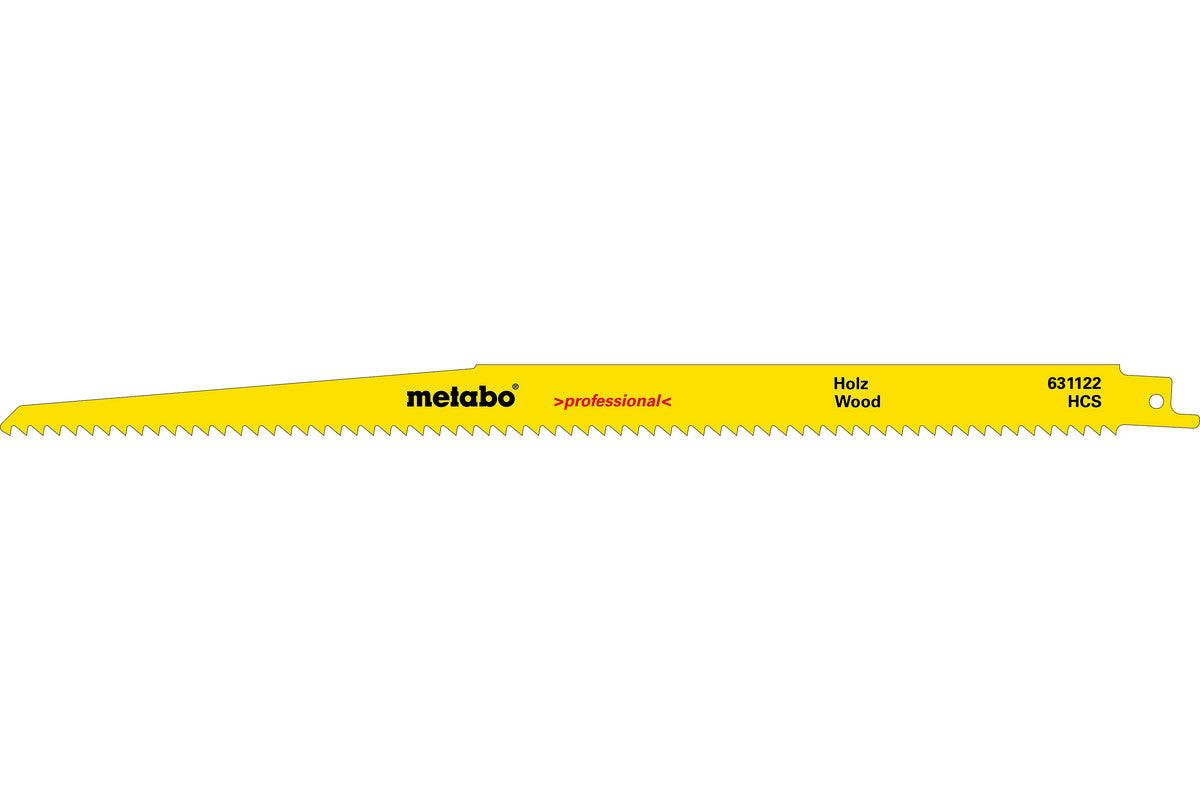 Metabo 12in .050 6TPI, Reciprocating Blade 5pk 631472000