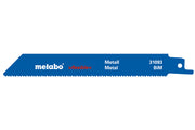 Metabo 150 X 0.9 mm Reciprocating Saw Blade 5pk 631491000