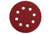 Metabo Hook and Loop SANDPAPER - 5in DIA 180 Grit 25pk 631588000