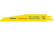 Metabo Reciprocating Saw Blades, 150 X 1.6mm, 5pk 631925000