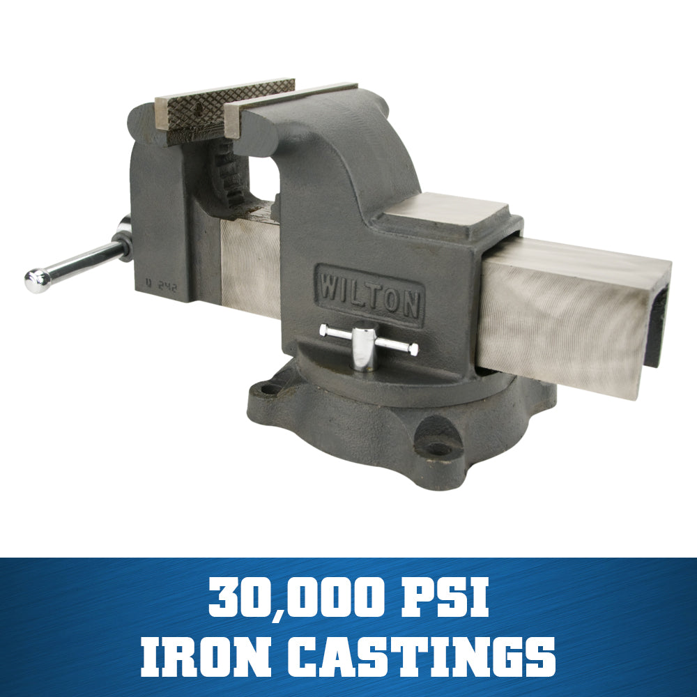 Jet WS6, Shop Vise, 6 in. with Swivel Base 63302