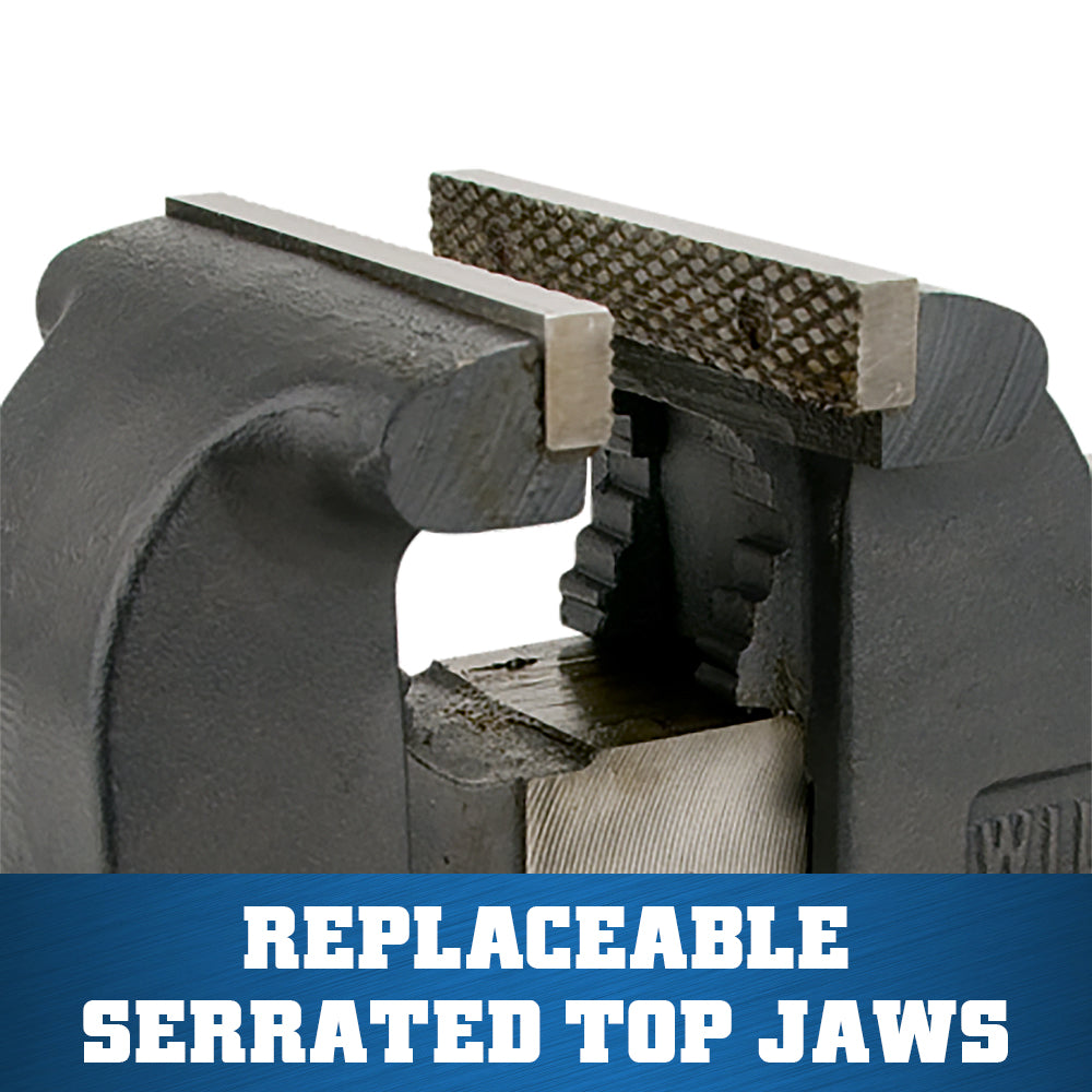 Jet WS6, Shop Vise, 6 in. with Swivel Base 63302