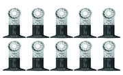 Fein E-Cut Saw Blade Starlock, 50x65mm, Curved, 10-Pack 63502225290