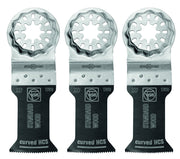 Fein E-Cut Saw Blade Starlock, 55x35mm, Curved, 3-Pack 63502227270
