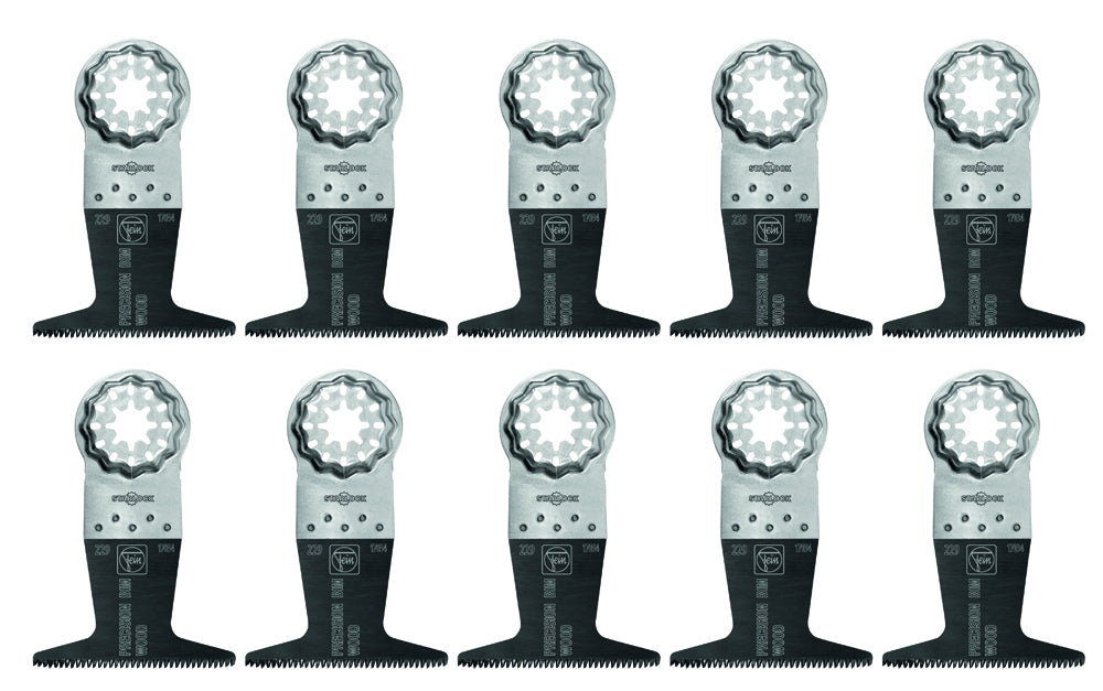 Fein E-Cut Precision Saw Blade Starlock , 50x65mm, Bimetal, 10-Pack 63502229290