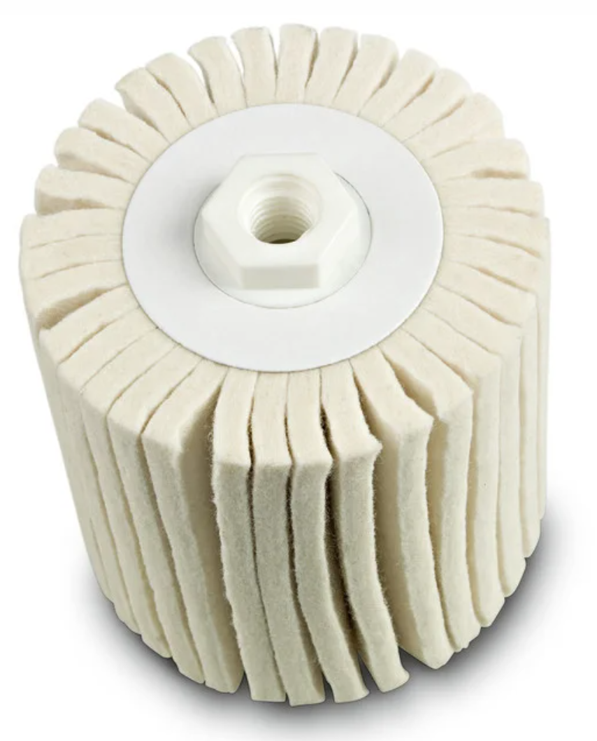 Fein Felt Fleece Wheel, Soft, 100mm x 100mm 63721057010