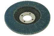 Mirka 4-1/2 in. 60G Alumina Zirconia Conical Flap Disc (Blue), Qty 5 64-405-060
