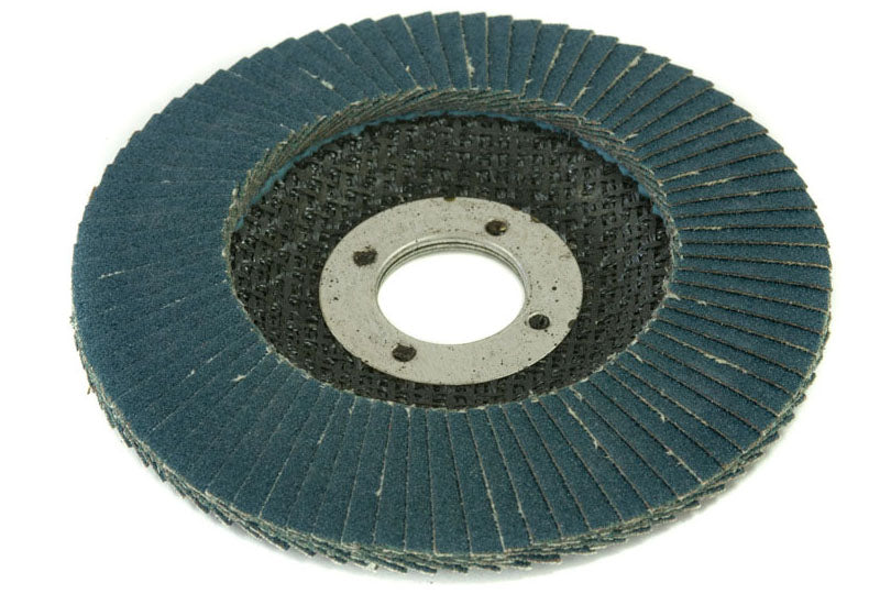 Mirka 4-1/2 in. 60G Alumina Zirconia Conical Flap Disc (Blue), Qty 5 64-405-060