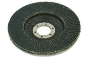 Mirka 4-1/2 in. 60G Alumina Zirconia Flat Flap Disc (Blue), Qty 5 64-410-060