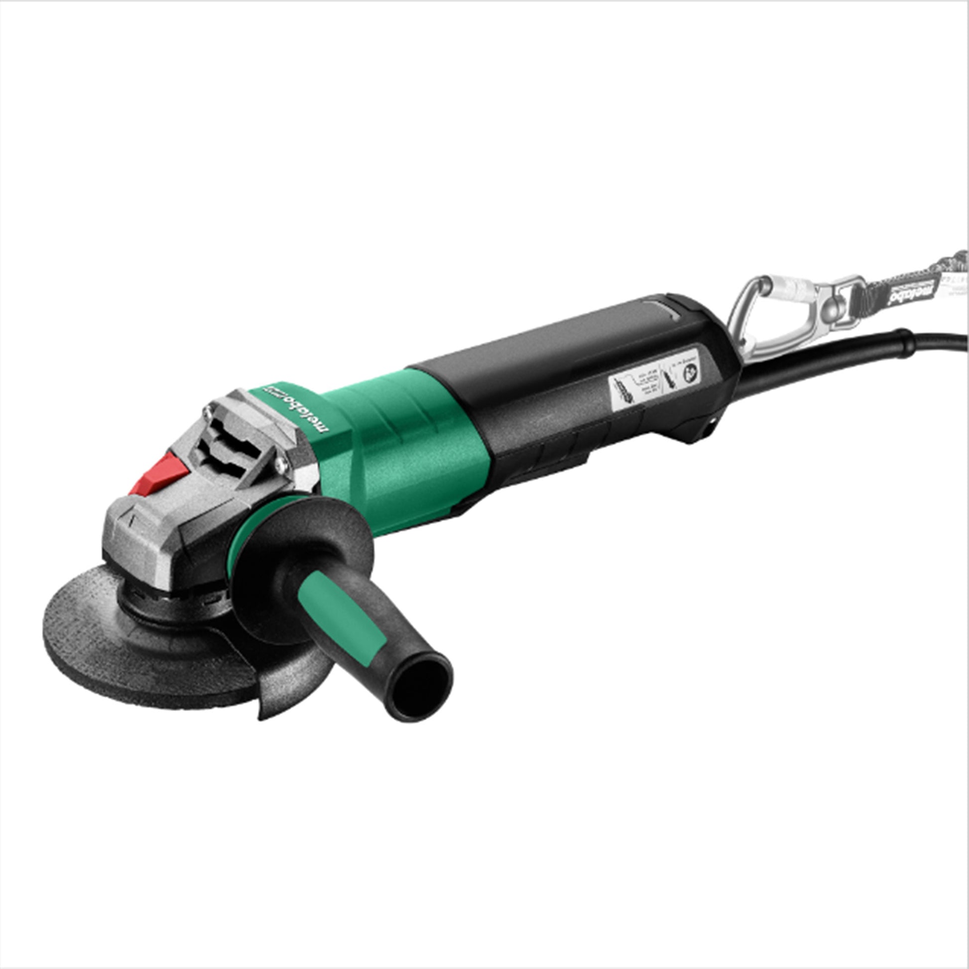Metabo HPT WPB 13-125 Quick DS 5 in. 12 Amp Angle Grinder, Non-Locking Paddle Switch 646437420