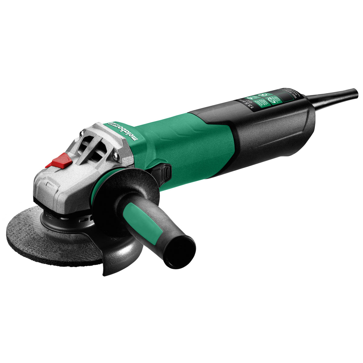 Metabo HPT WE 11-125 Quick 4.5 in. / 5 in. Angle Grinder, 11 Amp, 120V AC/DC 646623420