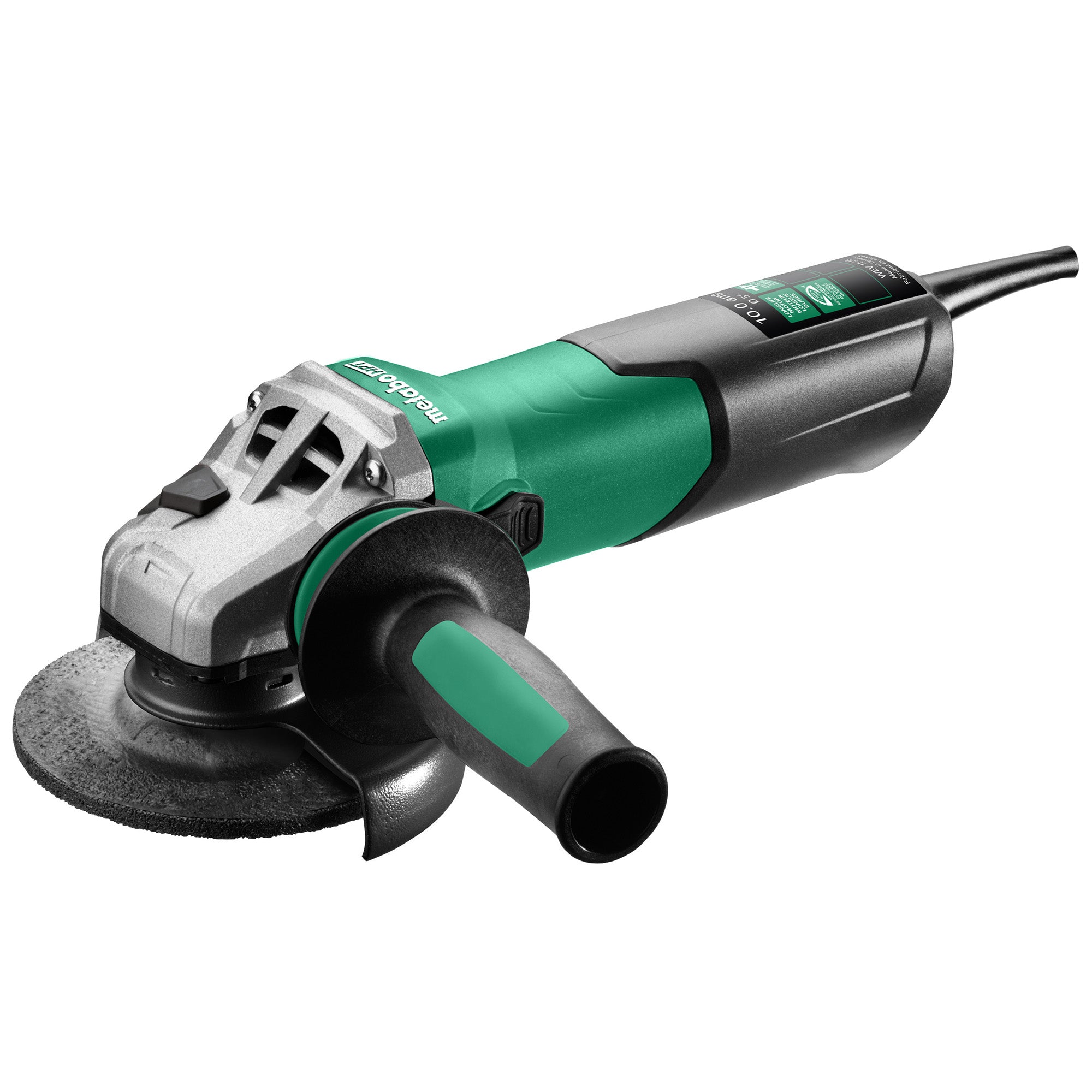 Metabo HPT WEV 11-125 5" Variable Speed Angle Grinder, 11.0 AMP, Lock-on 646625420